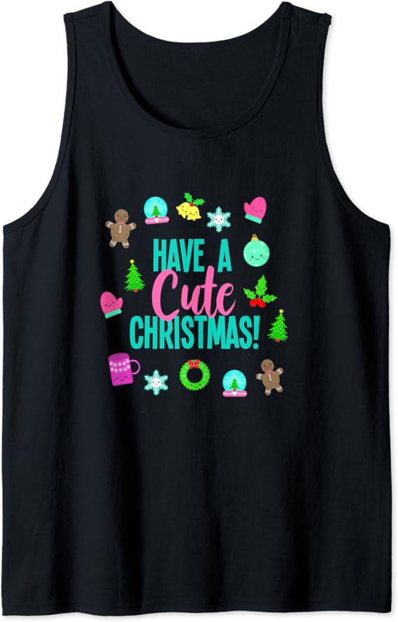 Cute Christmas Tank Top Clothing, Shoes & Jewelry